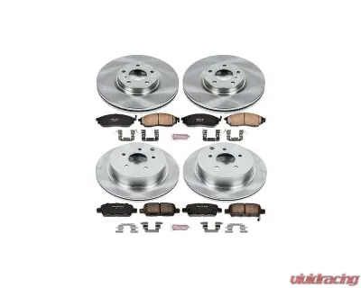Power Stop Autospecialty Brake Kit Front & Rear Infiniti M35h 2012-2013 - KOE6237
