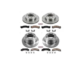 Power Stop Autospecialty Brake Kit Front & Rear Chevrolet Express 3500 2009-2019