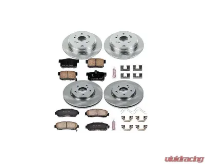 Power Stop Autospecialty Brake Kit Front & Rear Honda CR-V 2012-2016 - KOE6305