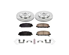 Power Stop Autospecialty Brake Kit Front Infiniti QX56 2011-2013