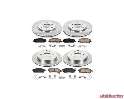 Power Stop Autospecialty Brake Kit Front & Rear Infiniti QX56 2011-2013 - KOE6322