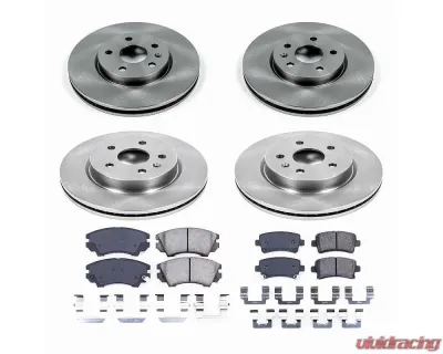 Power Stop Autospecialty Brake Kit Front & Rear Buick Regal 2017 - KOE6330