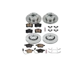 Power Stop Autospecialty Brake Kit Front & Rear Audi A6 1998-2004