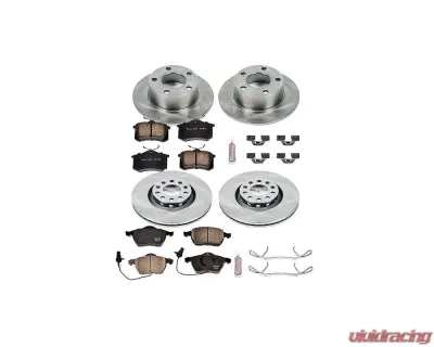 Power Stop Autospecialty Brake Kit Front & Rear Audi A6 1998-2004 - KOE637