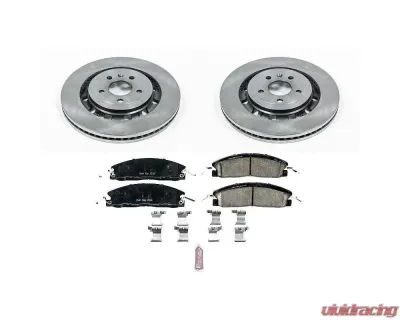 Power Stop Autospecialty Brake Kit Front Ford Explorer 2013-2019 - KOE6374