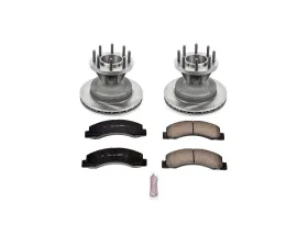 Power Stop Autospecialty Brake Kit Front Ford F-350 Super Duty 2003-2004