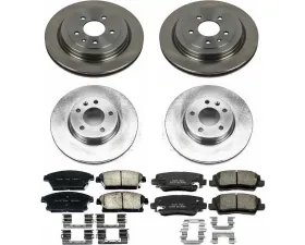 Power Stop Autospecialty Brake Kit Front & Rear Cadillac ATS 2013-2015