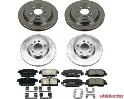 Power Stop Autospecialty Brake Kit Front & Rear Cadillac ATS 2013-2015 - KOE6387
