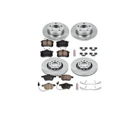 Power Stop Autospecialty Brake Kit Front & Rear Audi A6 Quattro 1998-2004