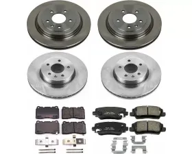 Power Stop Autospecialty Brake Kit Front & Rear Cadillac ATS 2013-2015