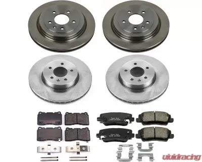Power Stop Autospecialty Brake Kit Front & Rear Cadillac ATS 2013-2015 - KOE6390