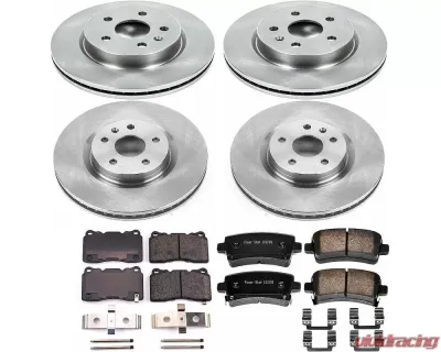 Power Stop Autospecialty Brake Kit Front & Rear Buick Regal 2014-2017 - KOE6392