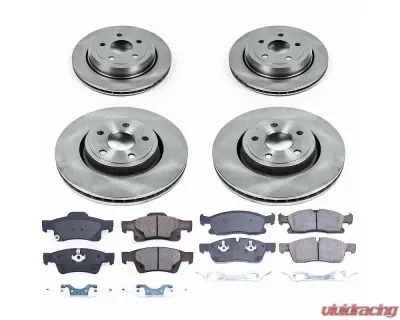 Power Stop Autospecialty Brake Kit Front & Rear Dodge Durango 2013-2016 - KOE6537