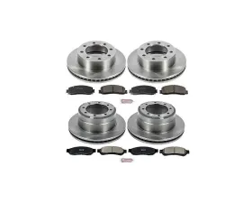 Power Stop Autospecialty Brake Kit Front & Rear Ford F-350 Super Duty 2012