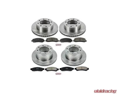 Power Stop Autospecialty Brake Kit Front & Rear Ford F-250 Super Duty 2012 - KOE6547