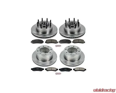 Power Stop Autospecialty Brake Kit Front & Rear Ford F-250 Super Duty 2012 - KOE6551