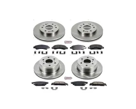 Power Stop Autospecialty Brake Kit Front & Rear Cadillac Escalade 2015-2019