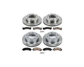Power Stop Autospecialty Brake Kit Front & Rear Chevrolet Express 3500 2003-2013