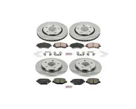 Power Stop Autospecialty Brake Kit Front & Rear Chrysler Town & Country 2012-2016