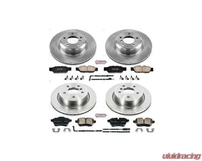 Power Stop Autospecialty Brake Kit Front & Rear BMW Z4 2009-2010 - KOE6579