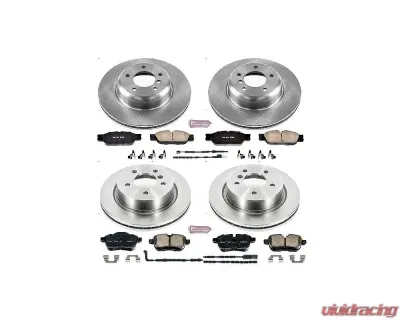 Power Stop Autospecialty Brake Kit Front & Rear BMW Z4 2009-2010 - KOE6580