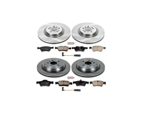 Power Stop Autospecialty Brake Kit Front & Rear Mercedes-Benz G55 AMG 2005-2006