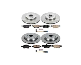 Power Stop Autospecialty Brake Kit Front & Rear Mercedes-Benz ML450 2010-2011