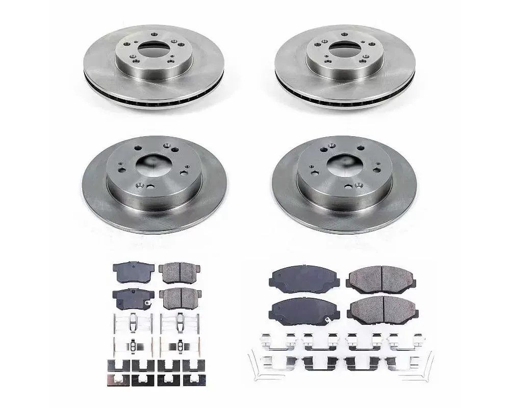 Power Stop Autospecialty Brake Kit Front & Rear Acura ILX 2014-2015 - KOE6781