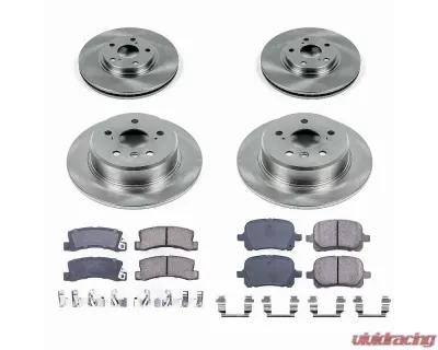 Power Stop Autospecialty Brake Kit Front & Rear Lexus RX300 1999-2001 - KOE6782