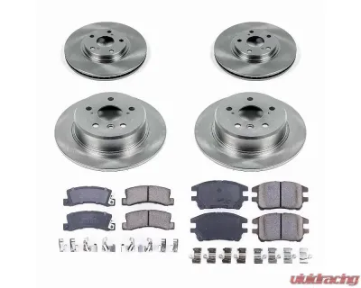 Power Stop Autospecialty Brake Kit Front & Rear Lexus RX300 2002-2003 - KOE6783