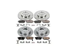 Power Stop Autospecialty Brake Kit Front & Rear Acura Integra 1990-1993