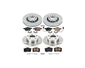 Power Stop Autospecialty Brake Kit Front & Rear Audi A6 Quattro 1998-2001
