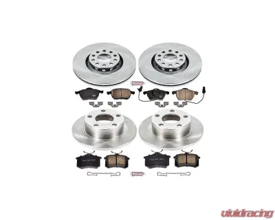 Power Stop Autospecialty Brake Kit Front & Rear Audi A6 Quattro 1998-2001 - KOE6918