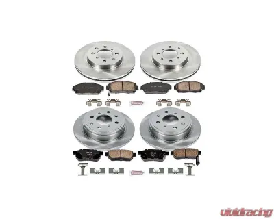 Power Stop Autospecialty Brake Kit Front & Rear Acura Integra 1994-2001 - KOE693