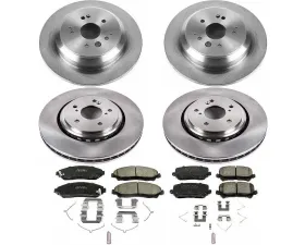 Power Stop Autospecialty Brake Kit Front & Rear Acura MDX 2014-2016