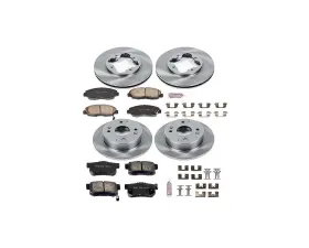 Power Stop Autospecialty Brake Kit Front & Rear Acura CL 1997