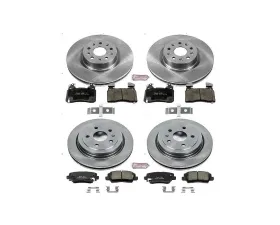 Power Stop Autospecialty Brake Kit Front & Rear Cadillac CTS 2014-2018