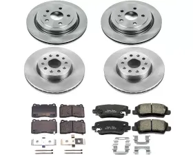 Power Stop Autospecialty Brake Kit Front & Rear Cadillac CTS 2014-2018