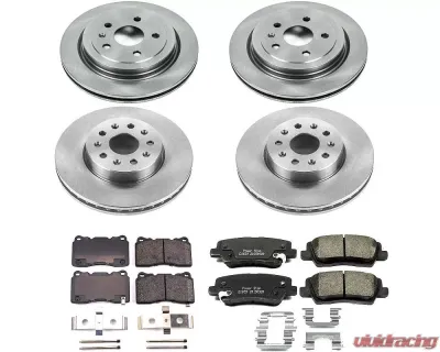 Power Stop Autospecialty Brake Kit Front & Rear Cadillac CTS 2014-2018 - KOE7000