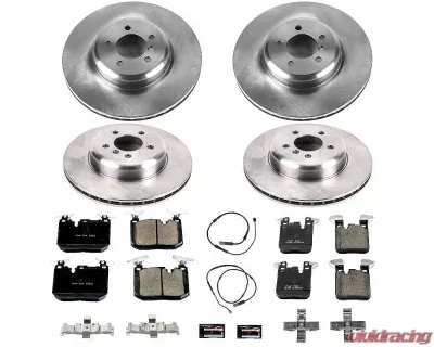 Power Stop Autospecialty Brake Kit Front & Rear BMW 335i 2012-2015 - KOE7012