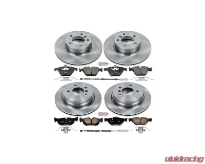 Power Stop Autospecialty Brake Kit Front & Rear BMW X1 2013-2015 - KOE7025