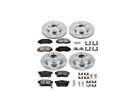 Power Stop Autospecialty Brake Kit Front & Rear Acura RL 1996-1998