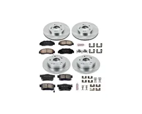 Power Stop Autospecialty Brake Kit Front & Rear Acura Integra 1997-2001