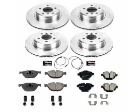 Power Stop Autospecialty Brake Kit Front & Rear BMW 528i 2012-2013