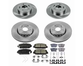 Power Stop Autospecialty Brake Kit Front & Rear Acura ILX 2016