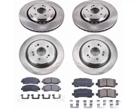 Power Stop Autospecialty Brake Kit Front & Rear Acura TLX 2015-2019
