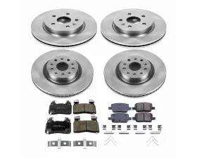 Power Stop Autospecialty Brake Kit Front & Rear Cadillac CT6 2016-2018