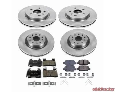 Power Stop Autospecialty Brake Kit Front & Rear Cadillac CT6 2016-2018 - KOE7292