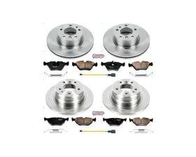 Power Stop Autospecialty Brake Kit Front & Rear BMW 525i 1989