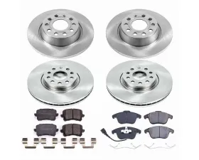 Power Stop Autospecialty Brake Kit Front & Rear Audi Q3 2015
